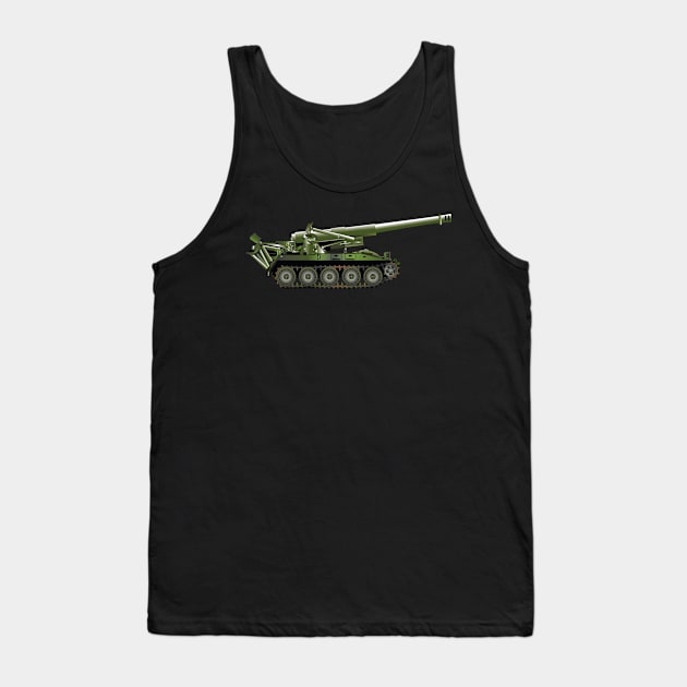 M110A2 Self-Propelled Howitzer wo TxtX 300 Tank Top by twix123844